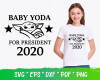 Baby Yoda SVG Bundle 15+