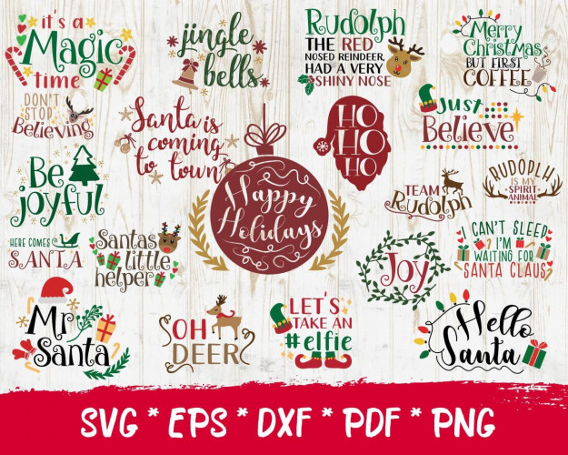 Christmas SVG Bundle 600+