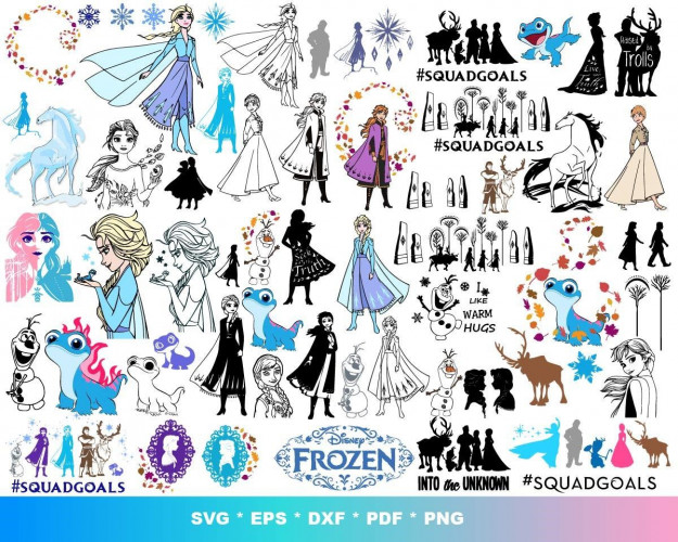Disney Princess SVG Bundle 7000+