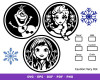 Frozen Coffee SVG Bundle 10+