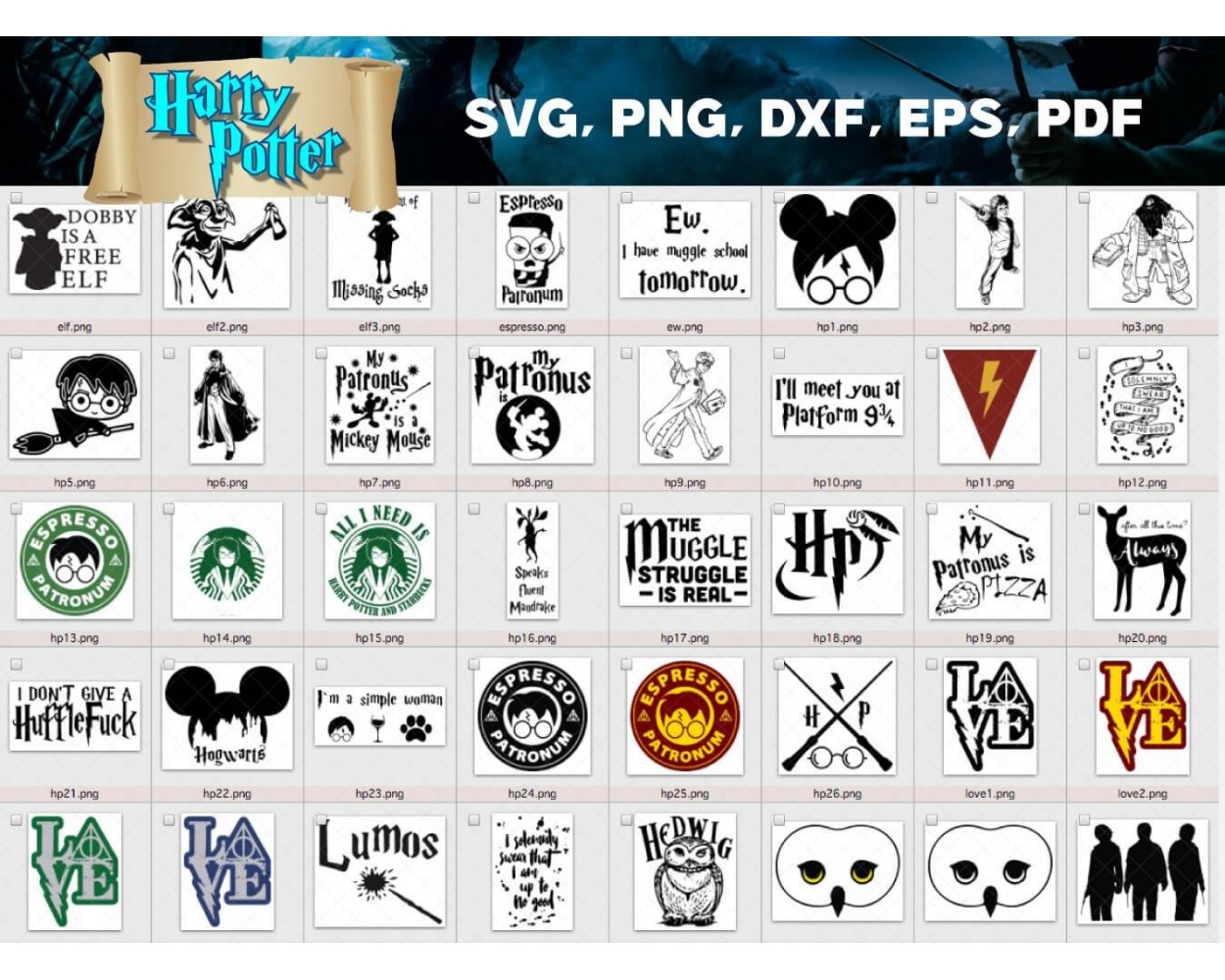 Etsy Harry Potter SVG: Unleashing the Magic of Customizable Creations