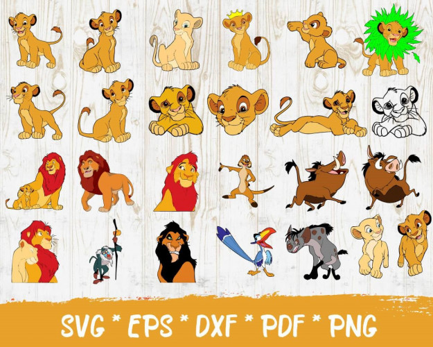 Lion King SVG, Majestic crafts, High-quality SVG files, Enchanting designs, Pride Lands home decor