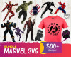 Marvel SVG Bundle 500+