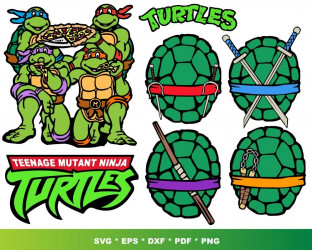 Ninja Turtle SVG