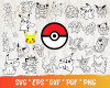 Pokemon SVG Bundle 100+