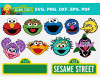 Sesam Street SVG Bundle 43+