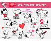 Snoopy SVG Bundle  40+