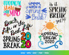 Spring Break SVG Bundle 100+
