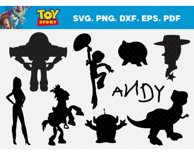 Toy Story SVG Bundle 16+
