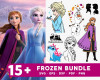 Frozen SVG Bundle 15+