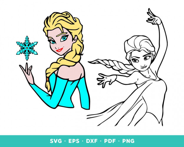 Frozen SVG Bundle 30+