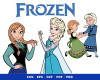 Frozen SVG Bundle 15+
