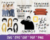 Friends TV Show SVG Bundle 100+
