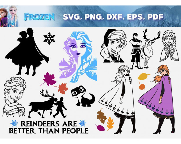 Frozen SVG Bundle 110+