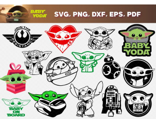 Too cute i am, Baby yoda svg, baby yoda vector, baby yoda digital