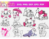 Marie Cat SVG Bundle 300+
