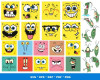 Spongebob, Spongebob Clipart, Sponge Bob Svg, Sponge Bob Png, Spongebob Birthday, Cartoon, Patrick, Bikini Bottom Svg