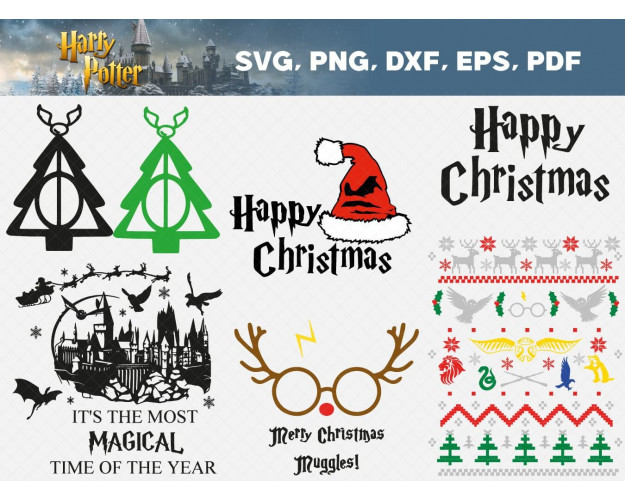 Harry Potter Christmas, Wizard, Harry Potter, Magic Tools Svg, Gryffindor, Harry Potter Shirt, Wizard Svg, Harry Potter Png, Wizard School Svg