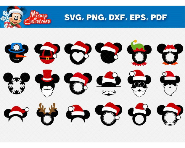 Mickey Mouse SVG Bundle 53+ Bundle