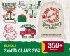 Santa Claus SVG Bundle 300+