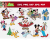 Disney Christmas SVG Bundle 58+