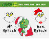 Grinch SVG Bundle 18+