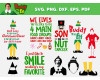 Buddy The Elf Christmas SVG Bundle 75+