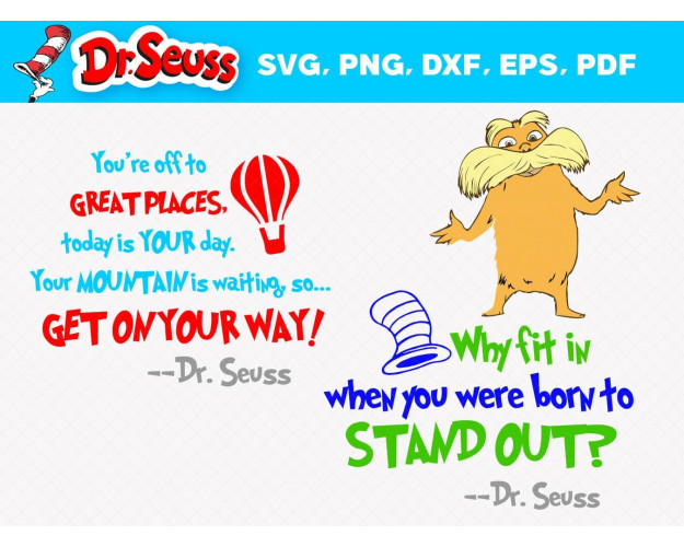 Dr. Seuss SVG Bundle 41+