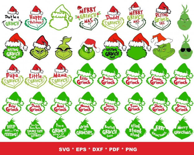 Grinch Png, Christmas Svg, Grinch, Grinch Face Svg, The Grinch Svg ...