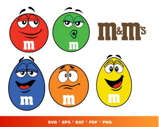 m&m's MINIs Vector Logo - Download Free SVG Icon