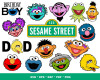 Sesam Street SVG Bundle 200+