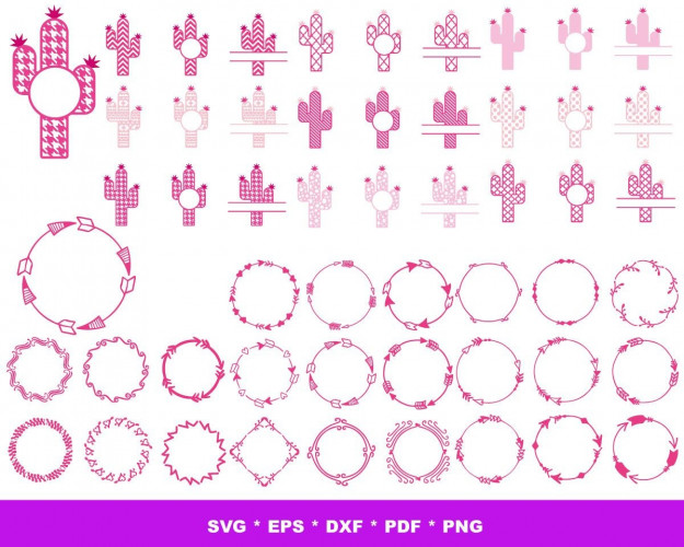 Love Pink SVG Bundle 1700+