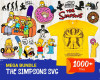 The Simpsons SVG Bundle 1000+