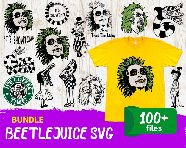 Beetlejuice SVG Bundle 100+