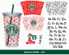 Starbucks Wrap Luxury SVG Bundle, High-quality PNG files, Crafting projects, Endless crafting adventures
