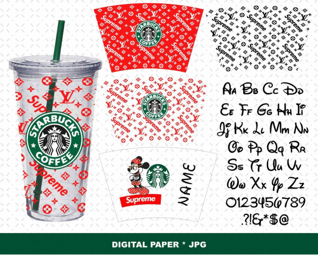 Starbucks Wrap Luxury SVG Bundle 270+