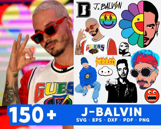 J Balvin SVG Bundle 150+