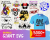 Disney SVG Bundle 5000+