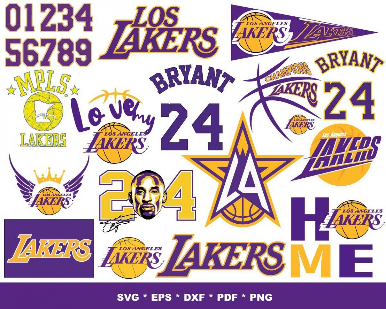 Lakers Ball Svg, Lakers Circuit, Lakers Dxf, Go Lakers Svg, Los Angeles ...
