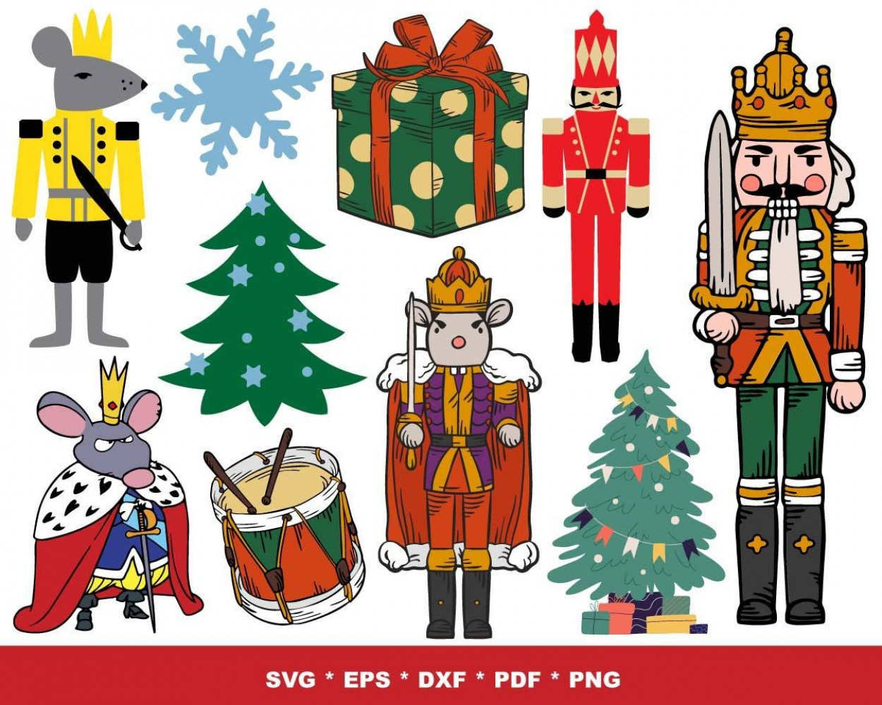 Nutcracker SVG 100+ Bundle, Nutcracker Cricut, Nutcracker Clipart