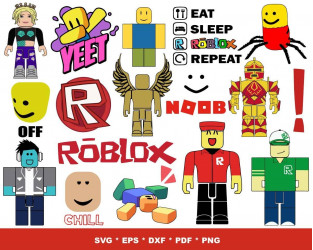 Rainbow Friends Roblox Birthday SVG, Rainbow Friends For Kids Birthday SVG  PNG EPS DXF PDF, Cricut