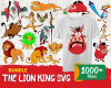 Lion King SVG Bundle 1000+