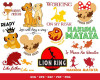 Lion King SVG Bundle 1000+