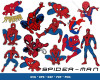 Spiderman Png, Superhero Svg, Spiderman Clipart, Marvel, Spiderman Birthday, Marvel Svg