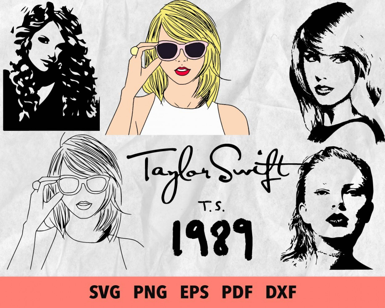 Taylor Swift SVG Cricut