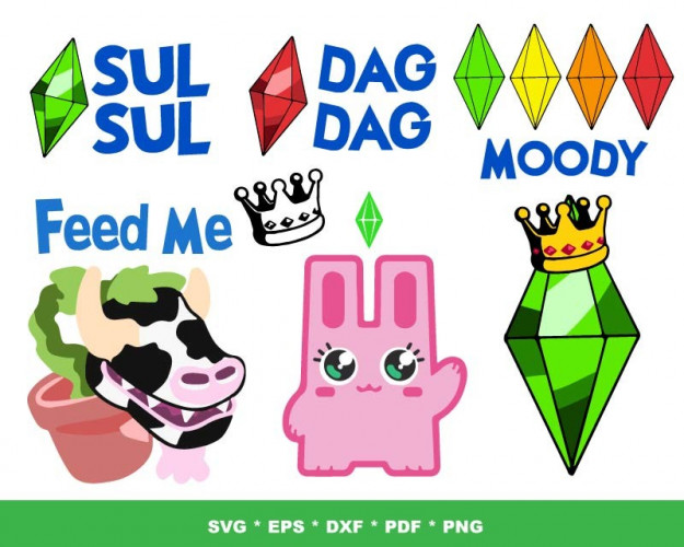 Sims SVG Bundle 150+