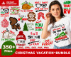Christmas Vacation SVG Bundle 350+ 