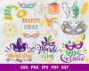 Mardi Gras SVG Bundle 200+