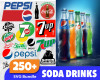 Soda Drinks SVG Bundle 250+