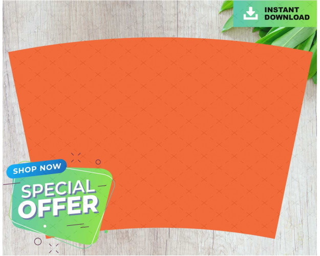Cup Wrap Template SVG PNG Hogg 24oz